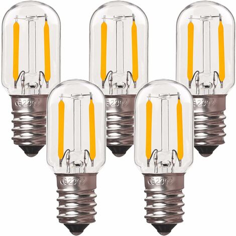 WELLCO Ampoule de réfrigérateur SES E14 10 W : : Luminaires et  Éclairage