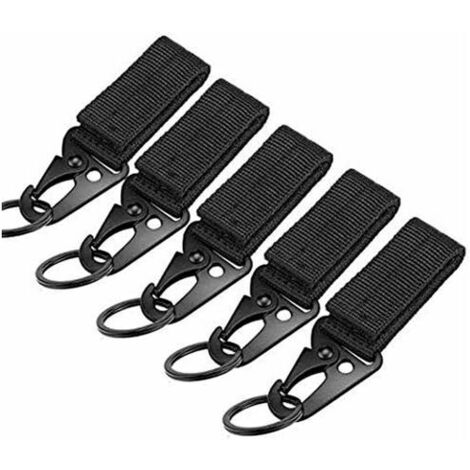 Porte-outils tactique multifonction en cuir avec boucle de ceinture et porte -clé pour lampe de poche, outils d'extérieur et camping