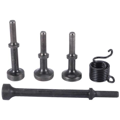 5 Pcs Smoothing Pneumatic Air Hammer Pneumatic Chisel Bits Tools--