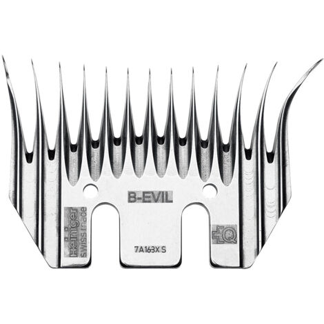 5 Peignes Heiniger B-Evil pour laine fine