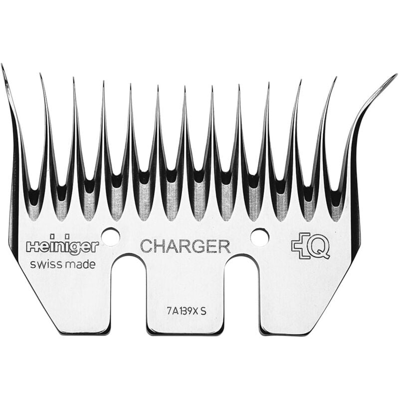 5 Peignes Heiniger Charger pour laine ouverte droitier