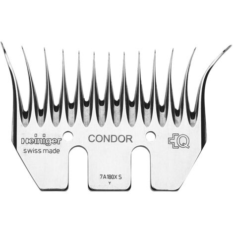 5 Peignes Heiniger Condor pour laine ouverte
