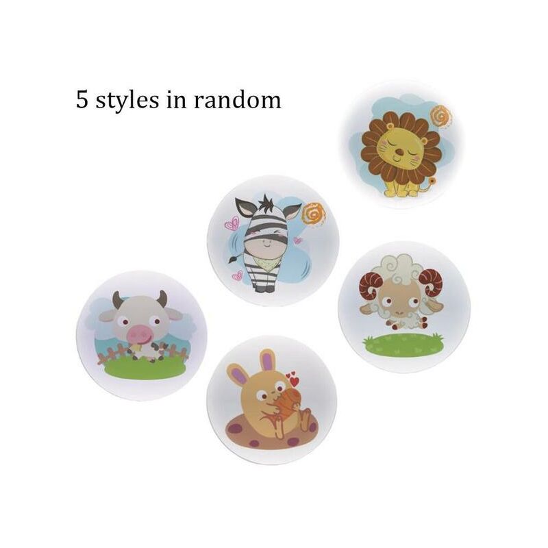 5 pezzi adesivo per wc che cambia colore per