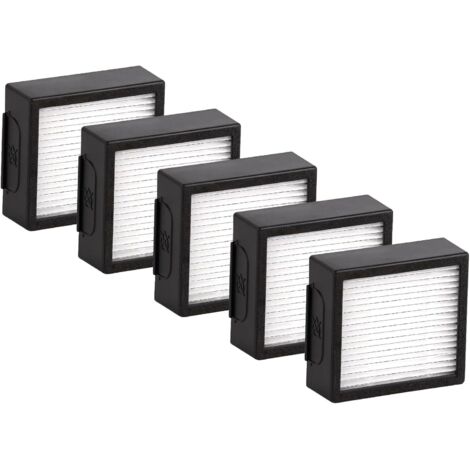 (5 pezzi) Filtro HEPA sostitutivo compatibile con iRobot Roomba Combo j5+/Combo j5/Combo J7+ plus/Combo j9+ Kit filtro HEPA per aspirapolvere robot (solo serie Combo J)