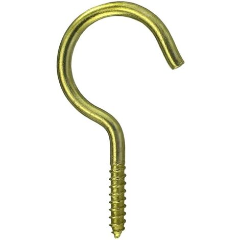 5 PEZZI - OCCHIOLI APERTI FILETTATI IN OTTONE 2,0x20MM