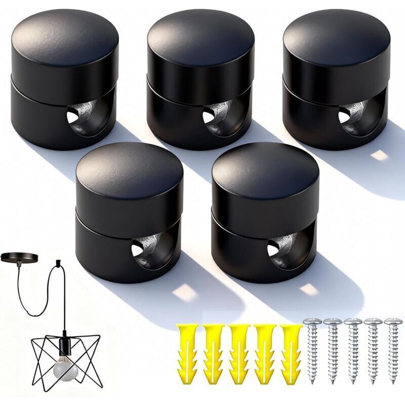 Image of 5-Piece Ceiling Cable Hanger, Adjustable Ceiling&hellip;