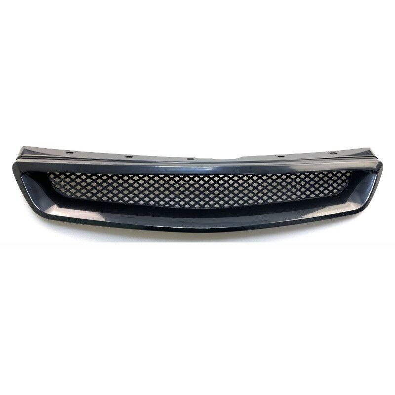 Dpzo - Grille de calandre de capot avant pour ek jdm Type r Style Fit pour Honda Civic 1999 - 2000