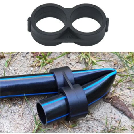 (5 pièces, 1/2'') Bouchon pliable pour tuyau d'arrosage 1/2" 16 mm, type 8, joint d'étanchéité, pour l'irrigation agricole et de jardin, lot de 5 ou 10 pièces