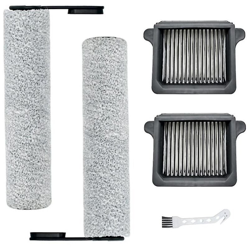 5 pièces accessoires pour 3.0 sol remplacement rouleau brosse filtre Hepa lave-sol machine aspirateur Cl