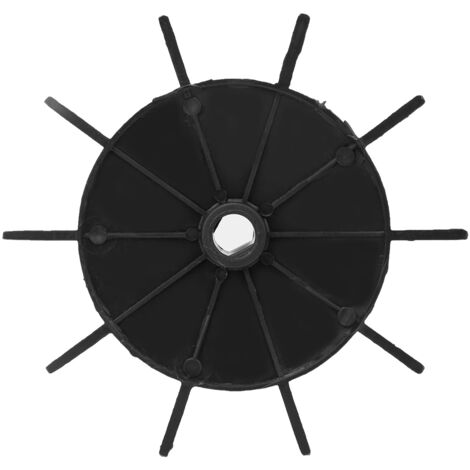 5 Pièces Ailette de Ventilateur de Connexion Directe 13mm 10 Pales Accessoire Moteur Compresseur d'Air