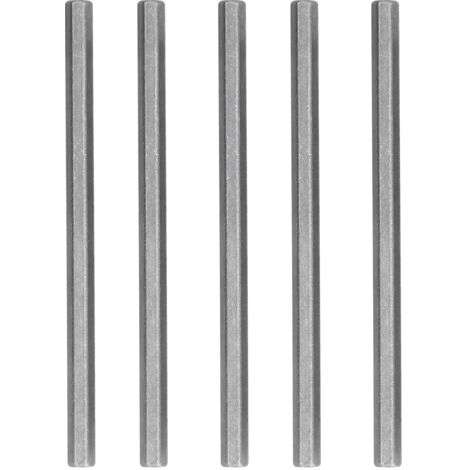 5 Pièces Barre de Raccord Hexagonale Longue en Acier Inoxydable pour Fixations Gobilda 12mm
