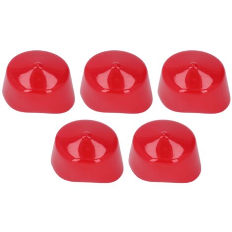 5 Pièces Bouchons de Vis 60mm Diamètre Flexible Ignifuge Résistance à la Corrosion PVC Protection Filetage