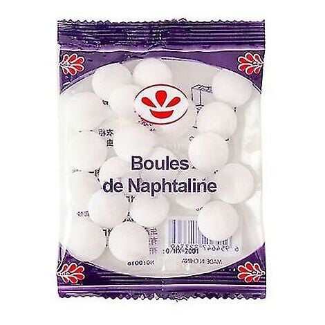 LARGEIGHT 5 pièces boules de naphtaline blanches Non toxiques pour garde-robe enlever les cafards avec un parfum naturel de haute qualité