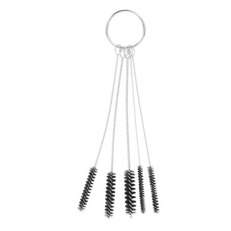 5 Pièces Brosses de Nettoyage pour Embouts de Pistolet à Tatouage et Aérographe