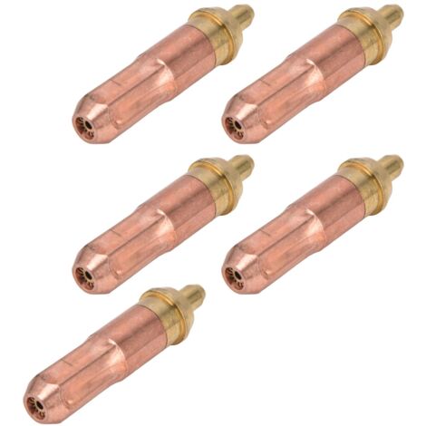 5 pièces buses de chalumeau propane en anneau pour coupe G01-300 3 accessoires et consommables