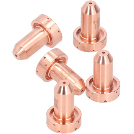 5 Pièces Buses en Cuivre pour Coupeur Plasma, Accessoires de Torche de Soudage 9-8212 Résistants à l'Usure