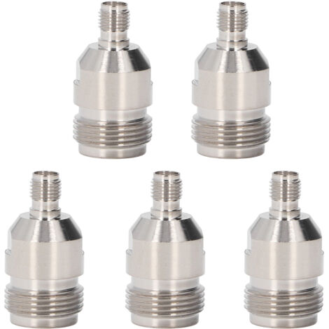 5 Pièces Connecteur RF N Femelle vers SMA Femelle Adaptateur Câble Coaxial de Conversion
