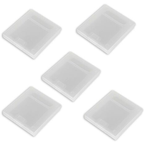 5 Pièces Coque de Protection Transparente pour Cartouches de Jeu Gameboy Color GBC