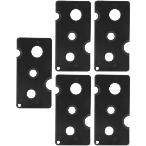 5 pièces déboucheur flacons roll-on, ouvre-bouteilles huiles essentielles portable pratique, accessoire noir A021H