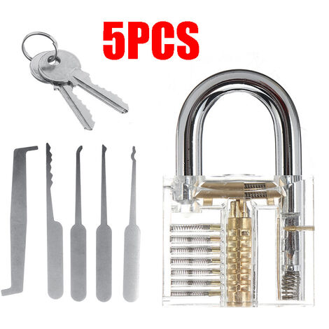 5 pièces déverrouillage serrurier pratique serrure Pick extracteur de clé cadenas Lockpick outils Kits Jmax