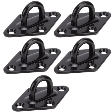 5 Pièces Disques de Fixation en Acier Inoxydable pour Ventilateurs Plafonniers, Lustres, Suspensions et Balançoires, Épaisseur 5mm