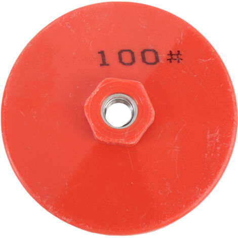 5 pièces disques de meulage intégrés 100 grains émeri abrasif Nylon plastique meuleuse d'angle ensemble de disques pour carrelage en pierre métallique