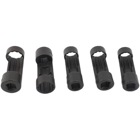 5 pièces douilles d'écrou de Suspension 12 points 1/2 pouces jeu de douilles d'absorption des chocs pour le retrait de jambe de force 18mm 19mm 21mm 22mm 24mm