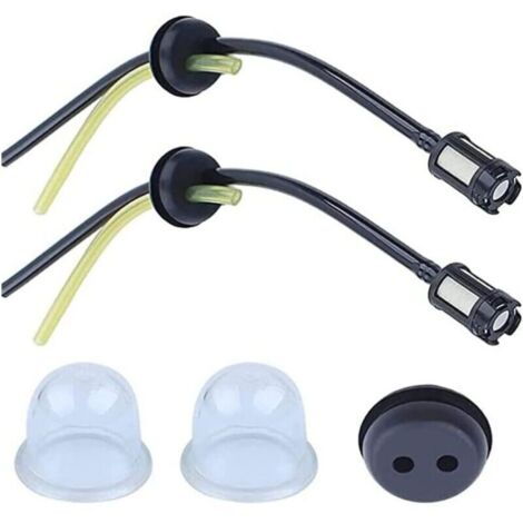 5 Pièces Durite Essence Debroussailleuse Pieces Detachees Filtre Essence pour Tondeuse Taille Haie Taille Bordure--