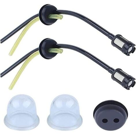 5 Pièces Durite Essence Debroussailleuse Pieces Detachees Filtre Essence pour Tondeuse Taille Haie Taille Bordure