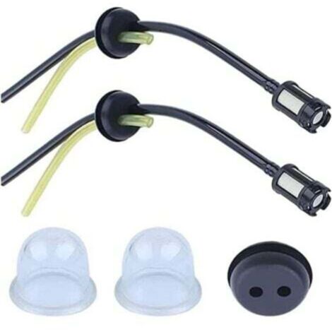 5 Pièces Durite Essence Debroussailleuse Pieces Detachees Filtre Essence pour Tondeuse Taille Haie Taille Bordure--