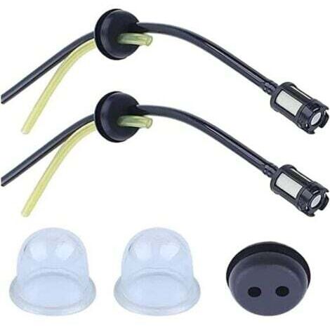 5 Pièces Durite Essence Debroussailleuse Pieces Detachees Filtre Essence pour Tondeuse Taille Haie Taille Bordure--INHHUB