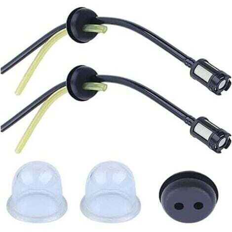 5 Pièces Durite Essence Debroussailleuse Pieces Detachees Filtre Essence pour Tondeuse Taille Haie Taille Bordure--INHHUB