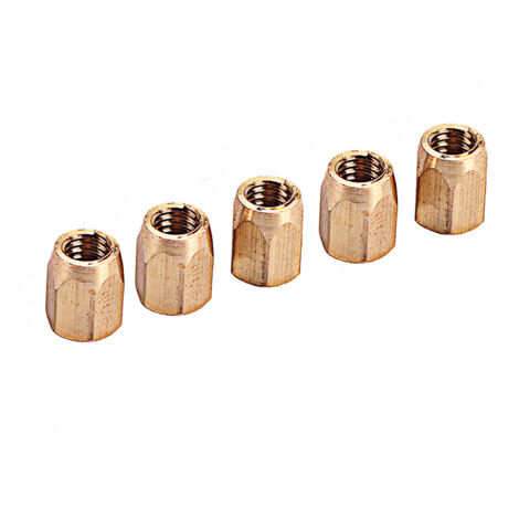 5 Pièces Écrous de Truss Rod en Laiton pour Guitare Électrique, Accessoire de Remplacement pour Instrument de Musique