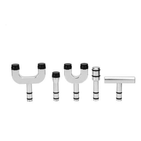 5 pièces embouts correcteurs osseux en acier inox pour appareil de massage spinal