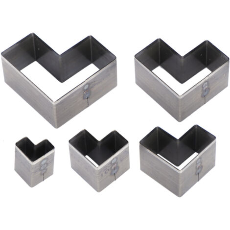5 pièces emporte-pièces en cuir pour découpe, poinçon creux pour sac, ceinture et portefeuille, moule de poinçonnage manuel
