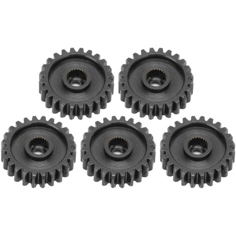 5 pièces Engrenage à Denture Droite en Acier pour Servomoteur, Module 0.824, 24 Dents Internes, Pièces Industrielles Robuste