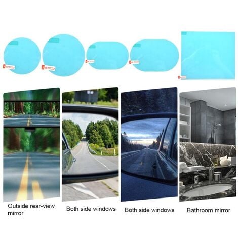 Protection anti-pluie antibuée EZY VIEW pour véhicule, Film déperlant pour  vitres et rétroviseurs, Accessoire auto CAR CARE