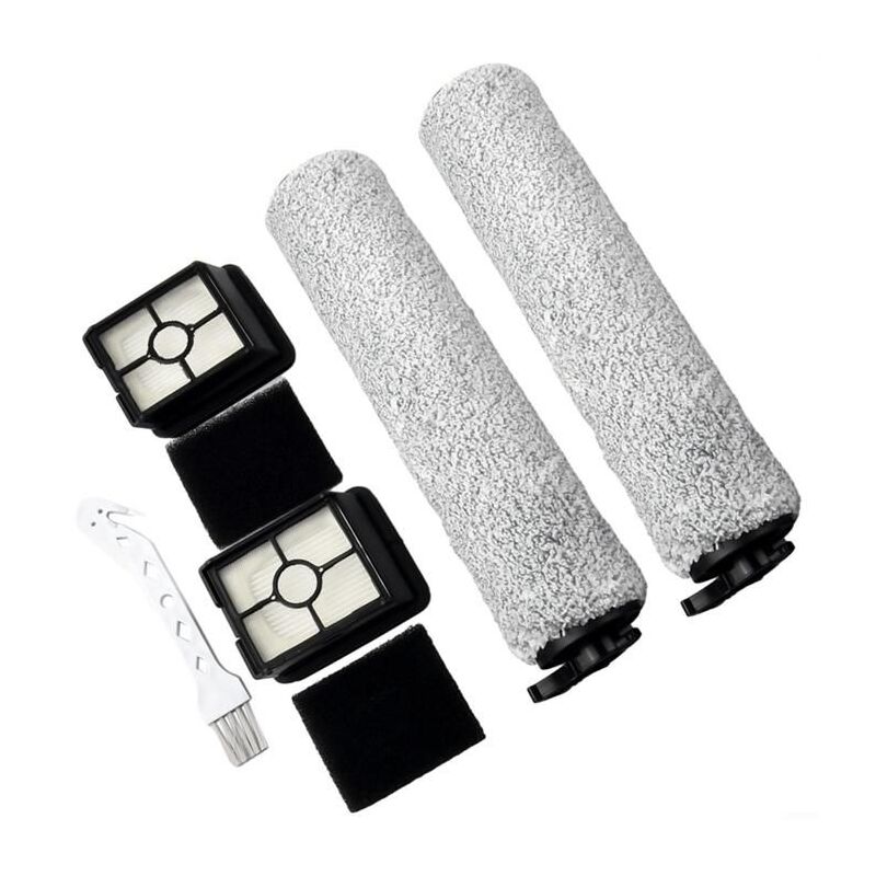 Forehill - 5 PièCes Filtre Hepa de Brosse à Rouleau pour bissell CrossWave HF3 PièCes de Rechange pour Aspirateur Sec/Humide Nettoyage MéNage