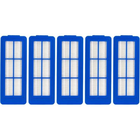 (5 pièces) Filtre HEPA de remplacement compatible avec eufy RoboVac 15C Max/ 11S Max/ 30C Max/ G10/ G10 Hybrid/ G20/ G30/ G30 Edge/ G30 Hybrid, Kit d'accessoires de filtres HEPA 5 Pack