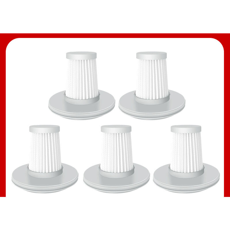 5 pièces filtre hepa pour Xiaomi Mijia Handy Home Car Mini aspirateur sans fil