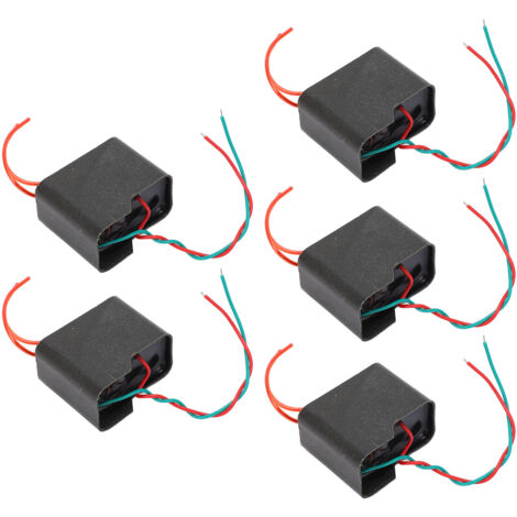 5 Pièces Générateur Haute Tension 200kV, Module d'Alimentation Élévateur 3.7V‑6V, Transformateur Haute Puissance