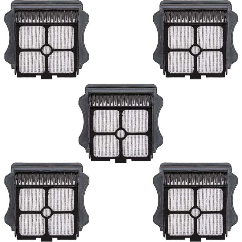 5 pieces) hepa filter compatible with Tineco iFloor 3/ Floor One S3/ Floor One S5/ Floor One S5 Pro 2, filter set for wet and dry vacuum cleaner,