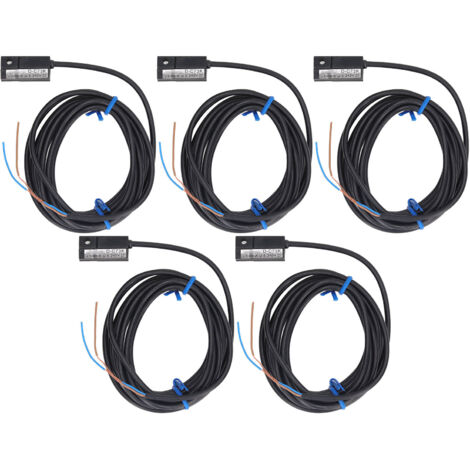5 pièces interrupteur magnétique à 2 fils capteur de proximité normalement ouvert DC AC5-240V 100mA pour Circuit TTL