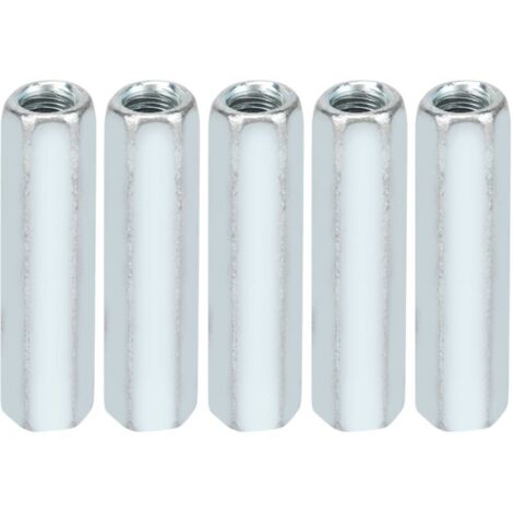 5 pièces M6 40 longue tige écrou hexagonal manchon hexagonal écrou entretoise attaches filetées