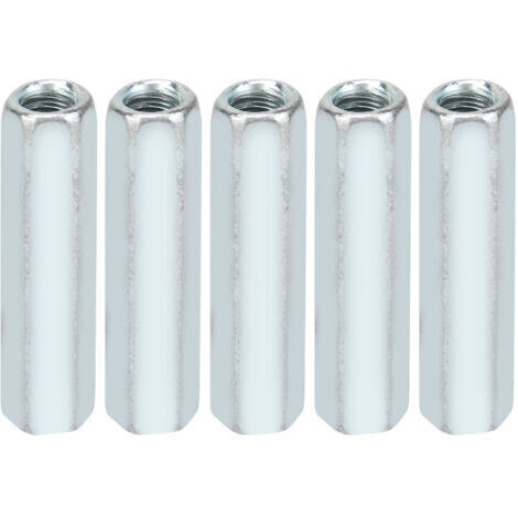 5 pièces M6 40 longue tige écrou hexagonal manchon hexagonal écrou entretoise attaches filetées