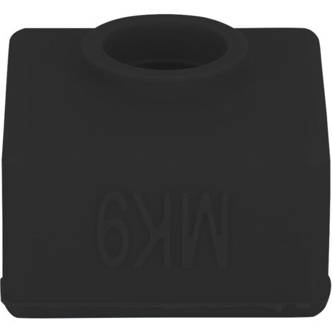 5 pièces Manchons Isolants en Silicone pour Bloc Chauffant, Compatibles Creality CR-10/CR10S/Ender 3 MK7 MK8 MK9, Noir