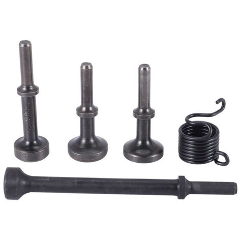 5 pièces marteau pneumatique burin ensemble d'outils lissage air