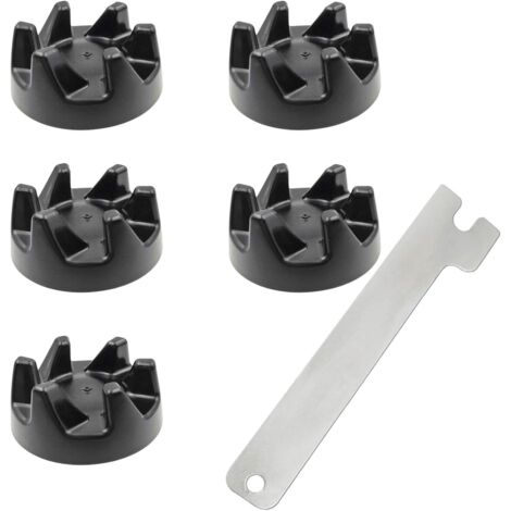 5 pieces mixer rubber coupling gear coupling with disassembly tool for Kitchenaid 9704230
