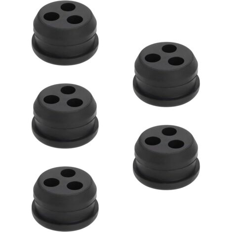 5 Pièces Œillet de Réservoir de Carburant à 3 Trous Pièce de Rechange d'Œillet de Réservoir Carburant Conduite Carburant 13211546730 V137000030 Compatible avec ECHO pour Débroussailleuses
