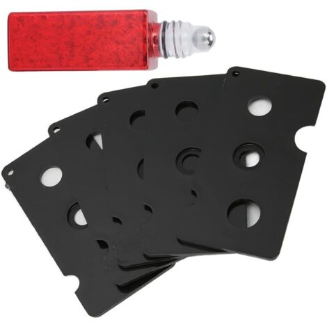 5 Pièces Ouvre-Bouteille D'huile Essentielle, Bouteille d'huiles essentielles Multicolores Liquide Dissolvant Accessoire de Dissolvant pour Bouteille à Rouleau en Verre et Autre Bouteille à Rouleau